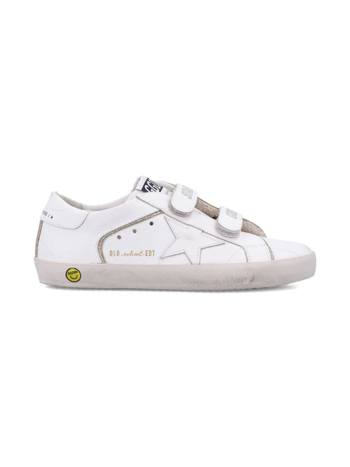 Golden Goose Kids
Sneakers con cinturino a strappo e stella