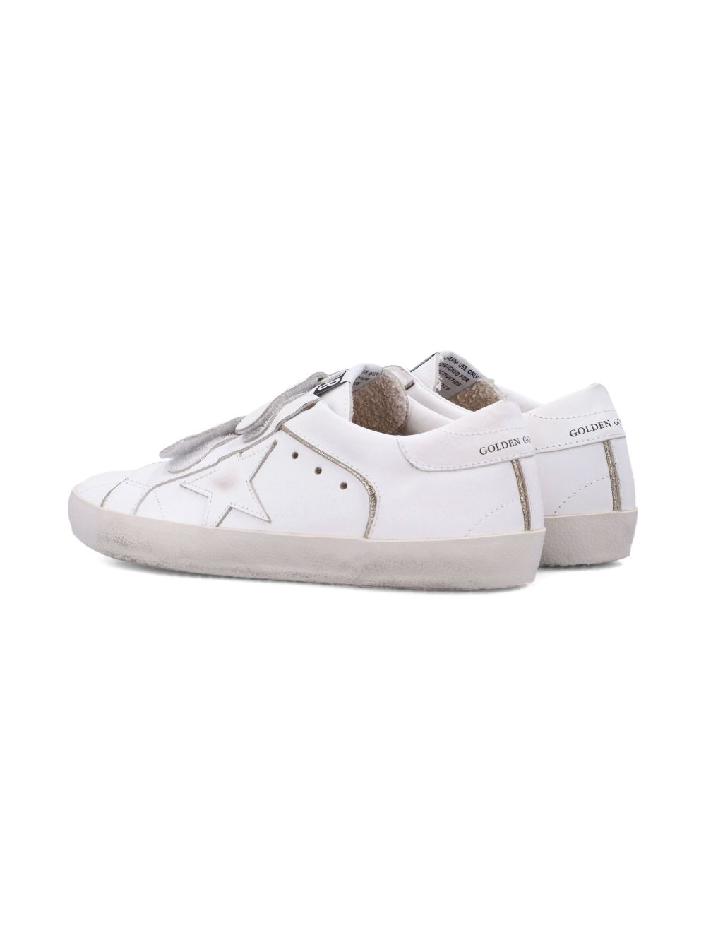 Golden Goose Kids
Sneakers con cinturino a strappo e stella