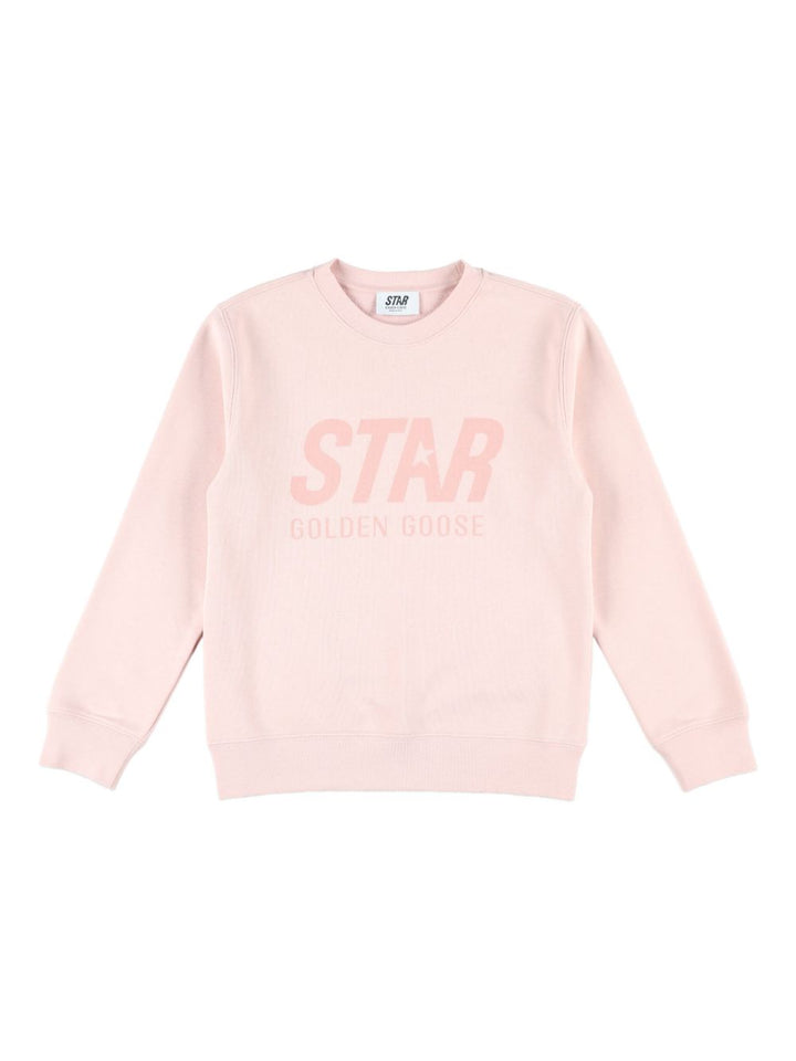 Golden Goose Kids
Felpa in pile con stampa logo
