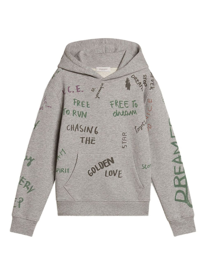Golden Goose Kids
Felpa con cappuccio