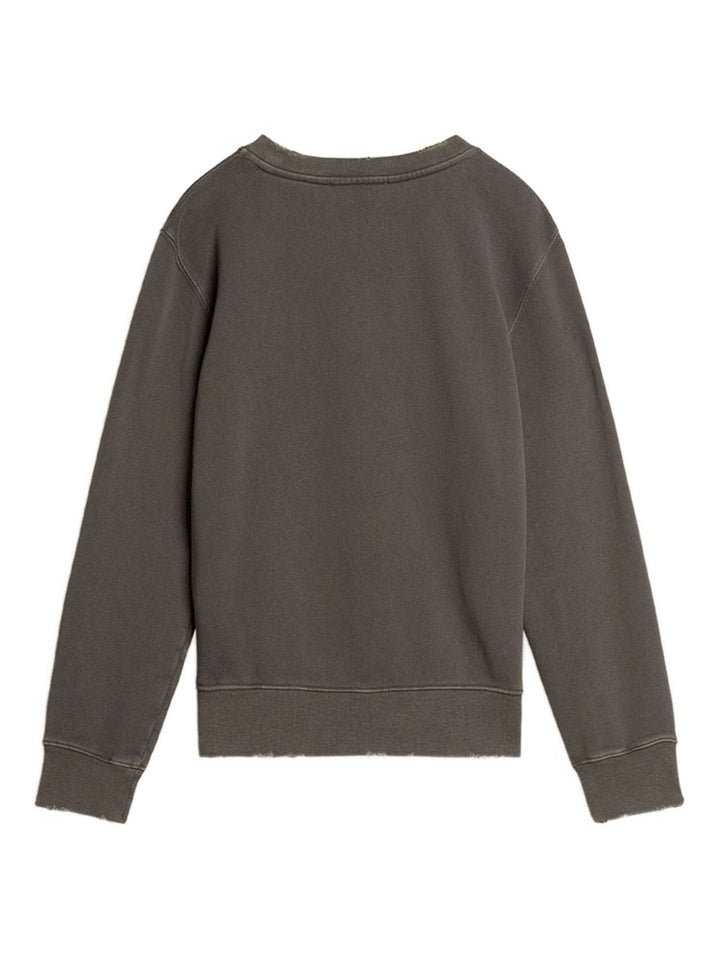 Golden Goose
Felpa con ricamo logo in pile