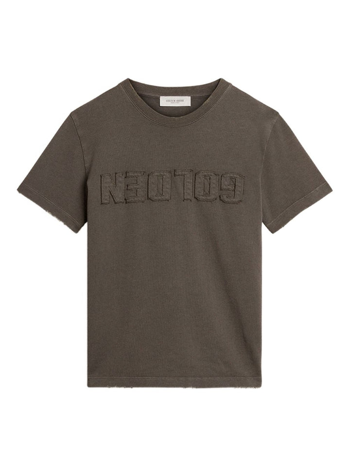 Golden Goose T-shirt in cotone con logo