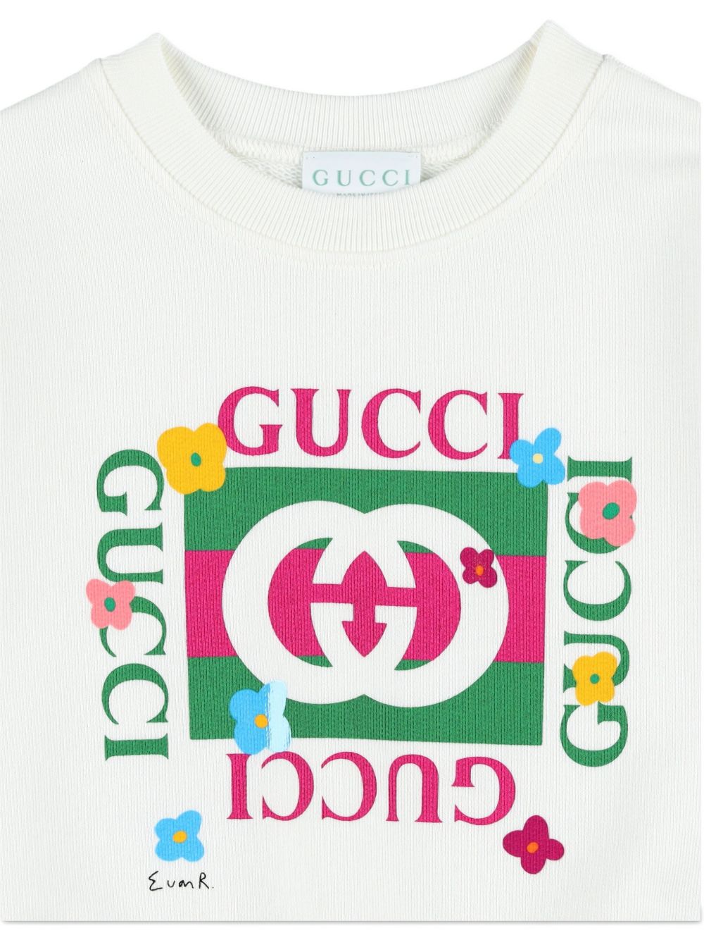 Gucci Kids
Felpa con stampa logo