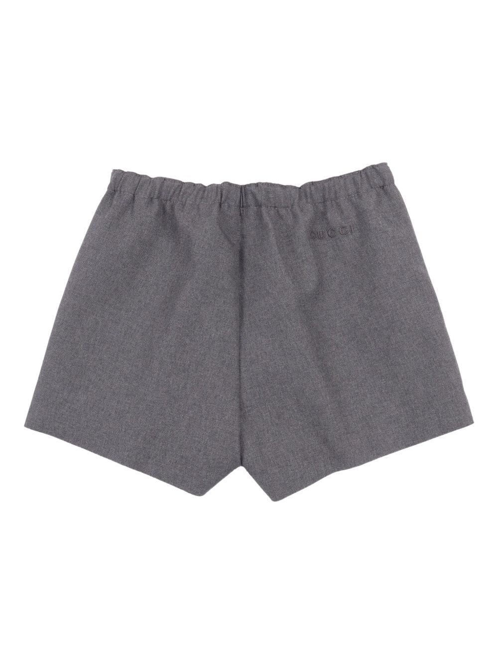 Gucci Kids Shorts in lana con vita elasticizzata
