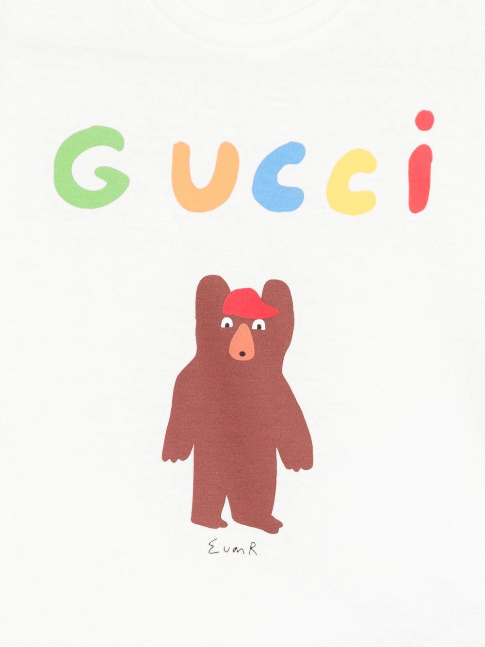GUCCI KIDS T-shirt bianca girocollo