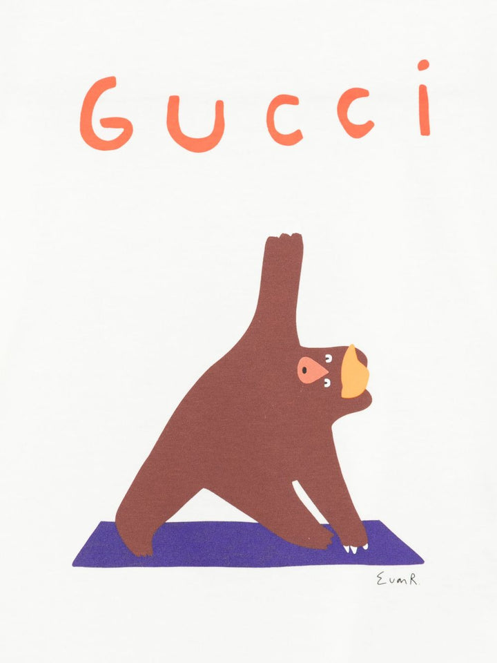 GUCCI KIDS
T-shirt bianca girocollo