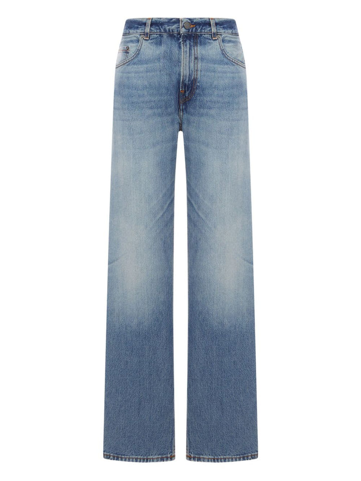 Haikure
Pantaloni classici a cinque tasche in cotone blu
