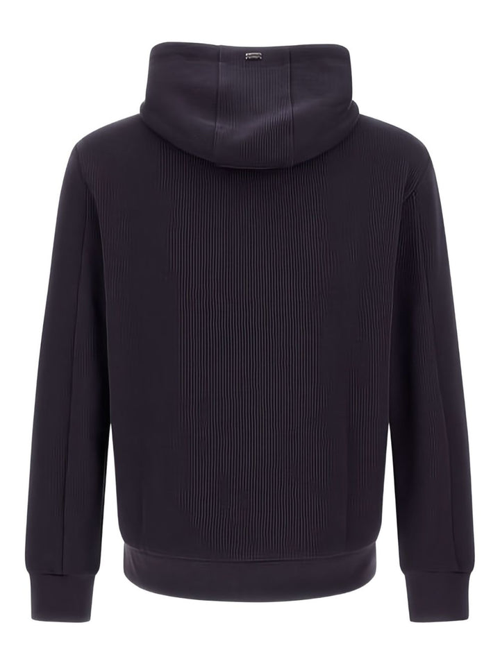 Herno
Felpa a coste blu navy,