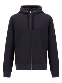 Herno Felpa a coste blu navy