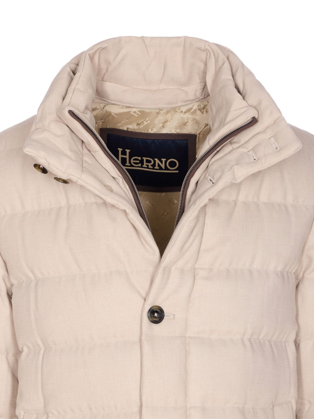 Herno Cappotto monopetto imbottito