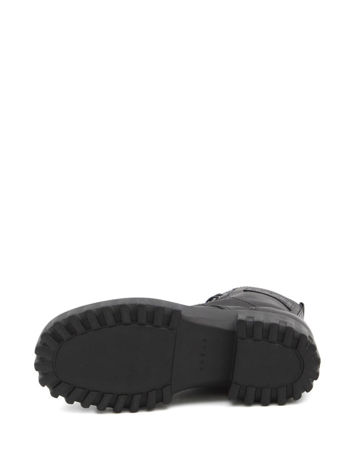 Hogan Stivali con plateau e lacci 20 mm