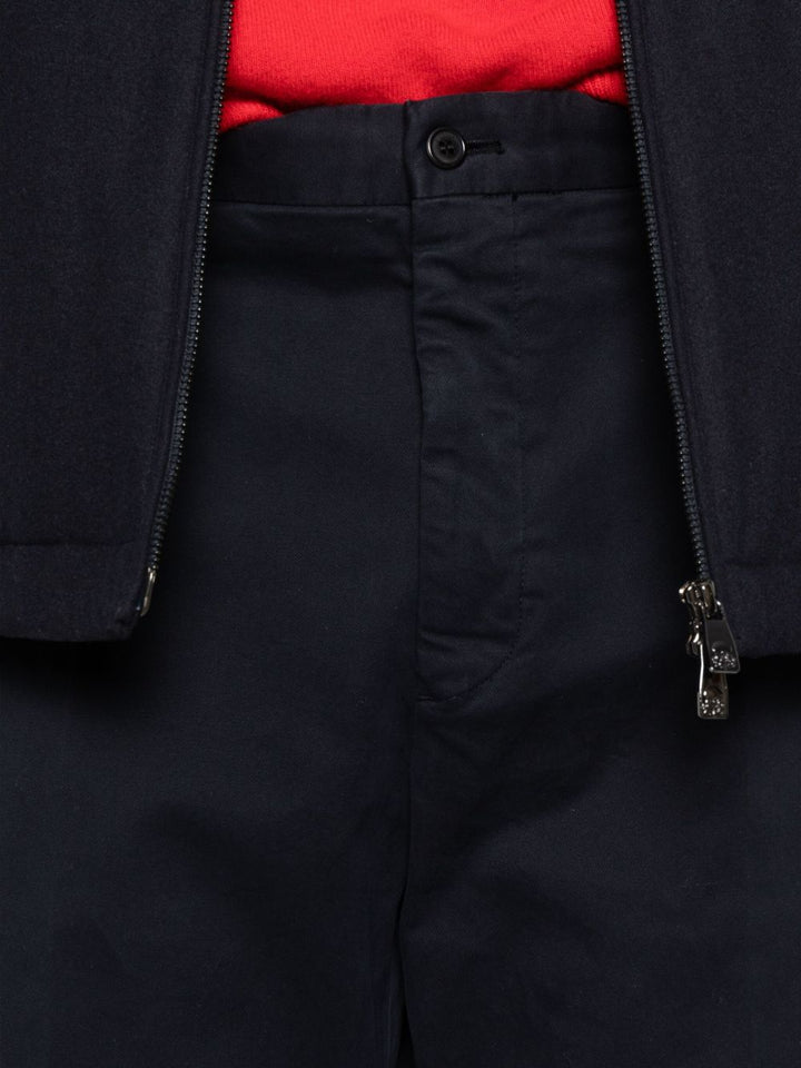 Incotex pantaloni in cotone elasticizzato