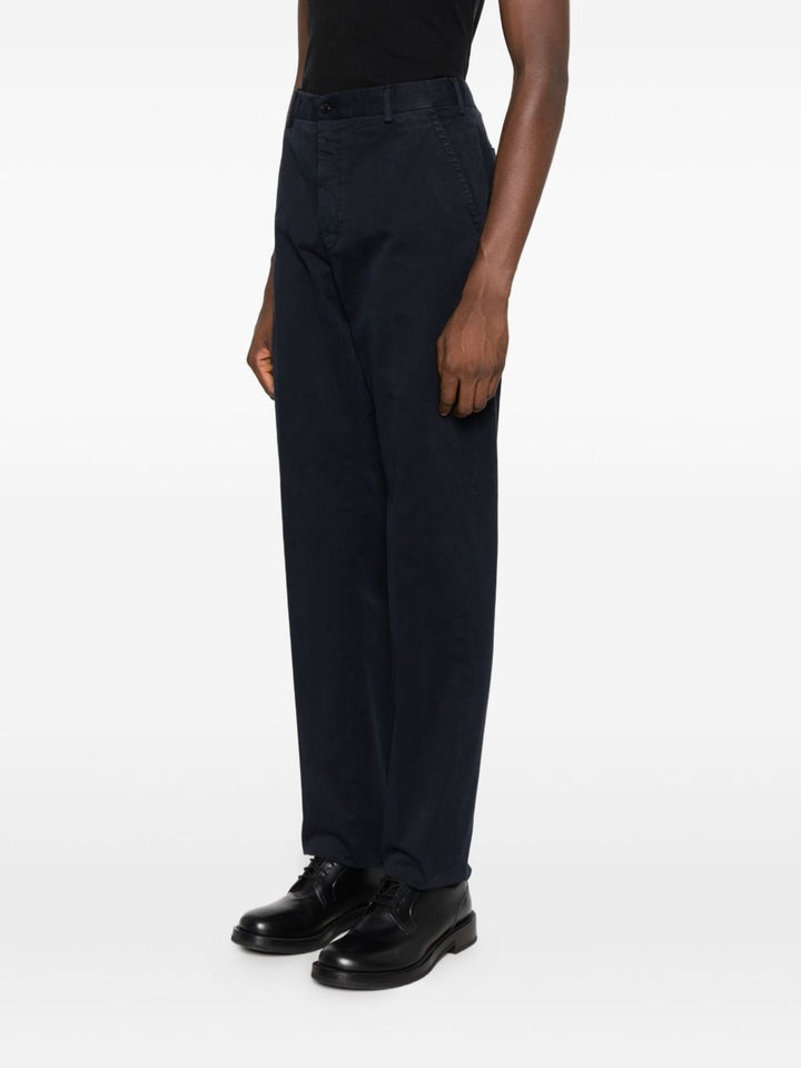 Incotex pantaloni in cotone elasticizzato