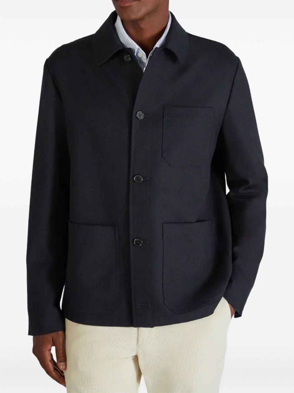 Incotex Giacca in lana vergine