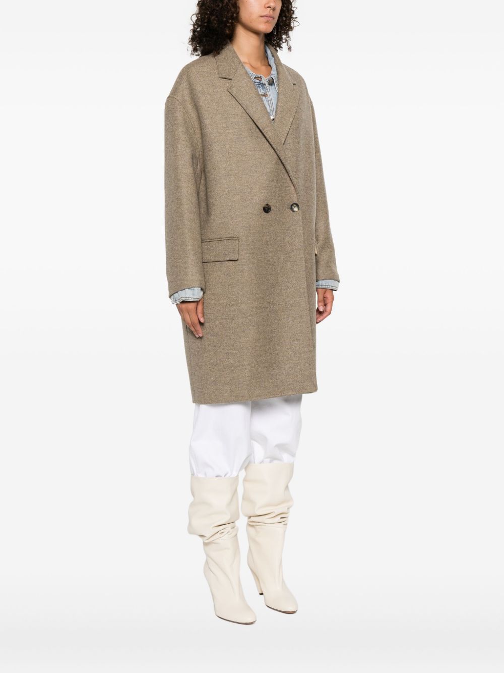 Isabel Marant
Cappotto color kaki