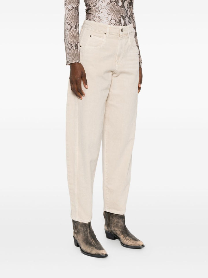 Isabel Marant
Pantaloni in denim beige