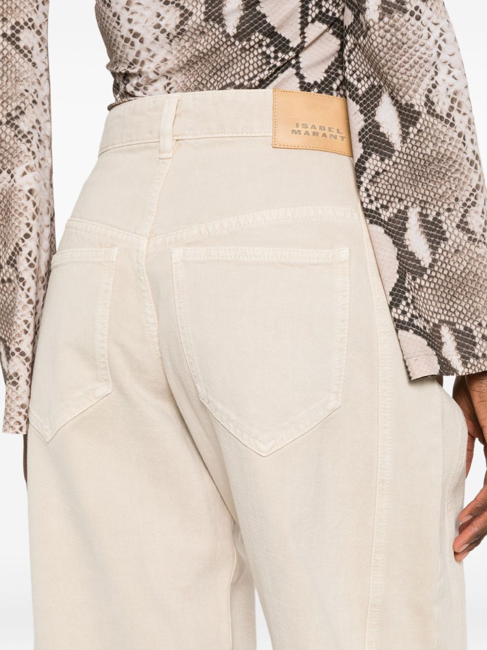 Isabel Marant
Pantaloni in denim beige