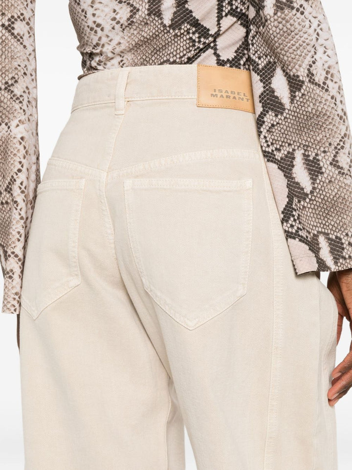 Isabel Marant
Pantaloni in denim beige