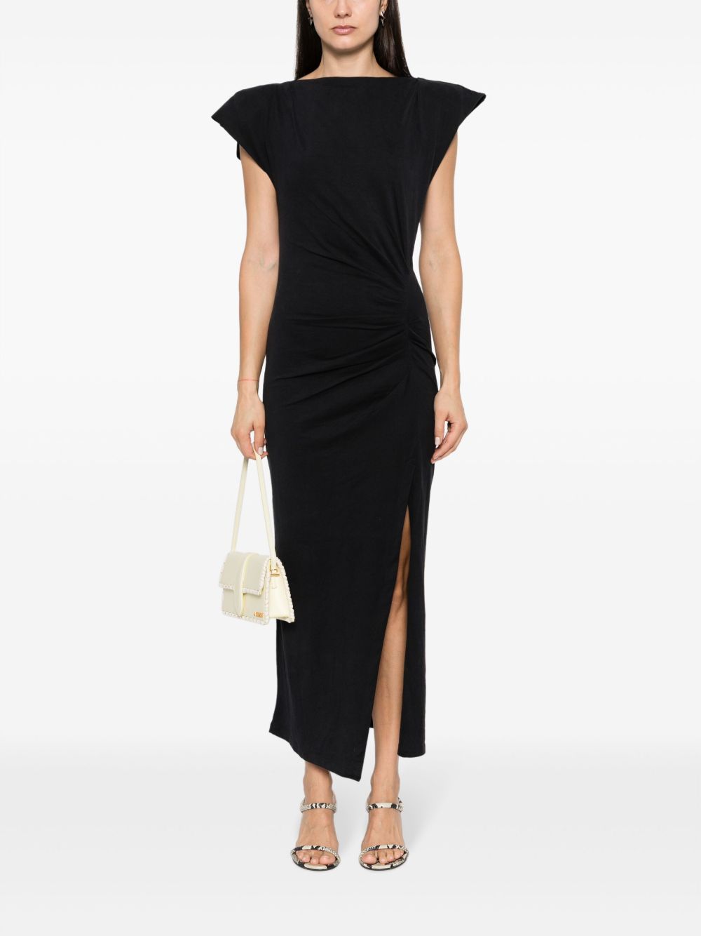 ISABEL MARANT
Abito midi Nadela plissettato