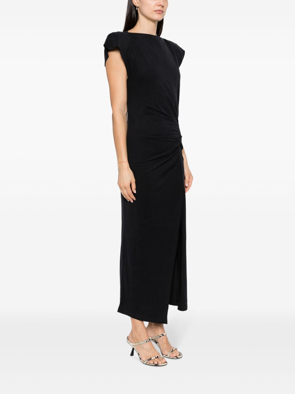 ISABEL MARANT
Abito midi Nadela plissettato