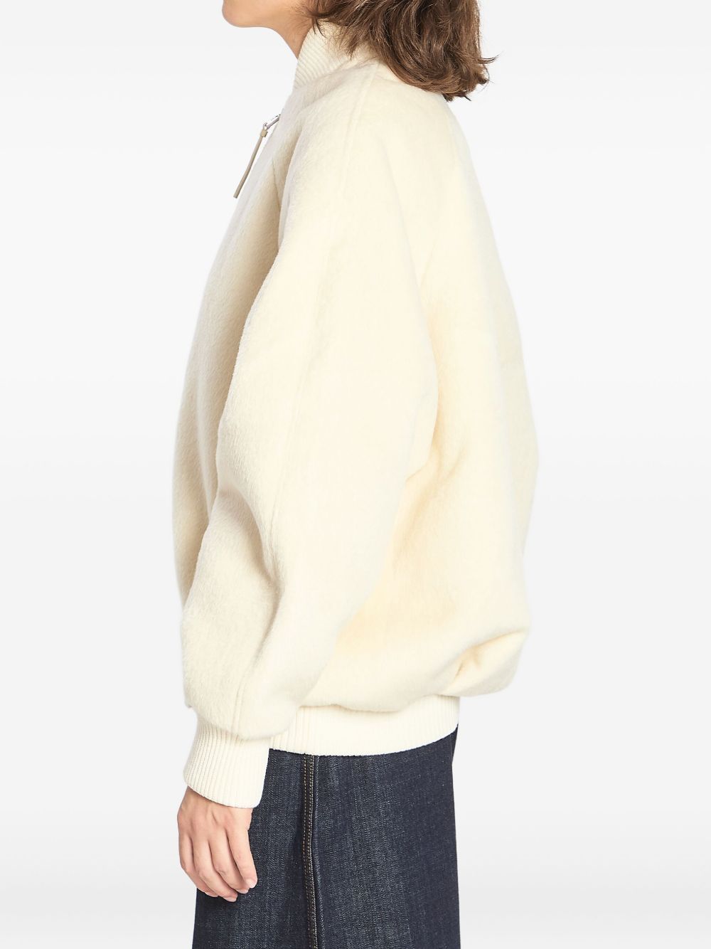 Jacquemus Giacca Pilu Bomber morbido