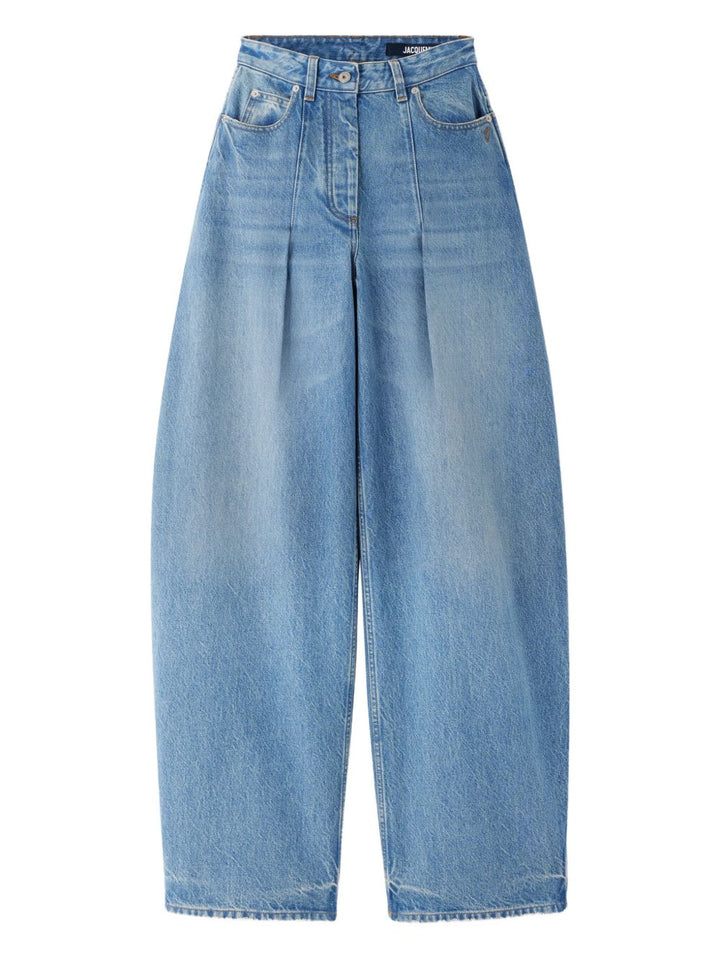 Jacquemus
Jeans Le De-Nîmes Ovalo con pieghe