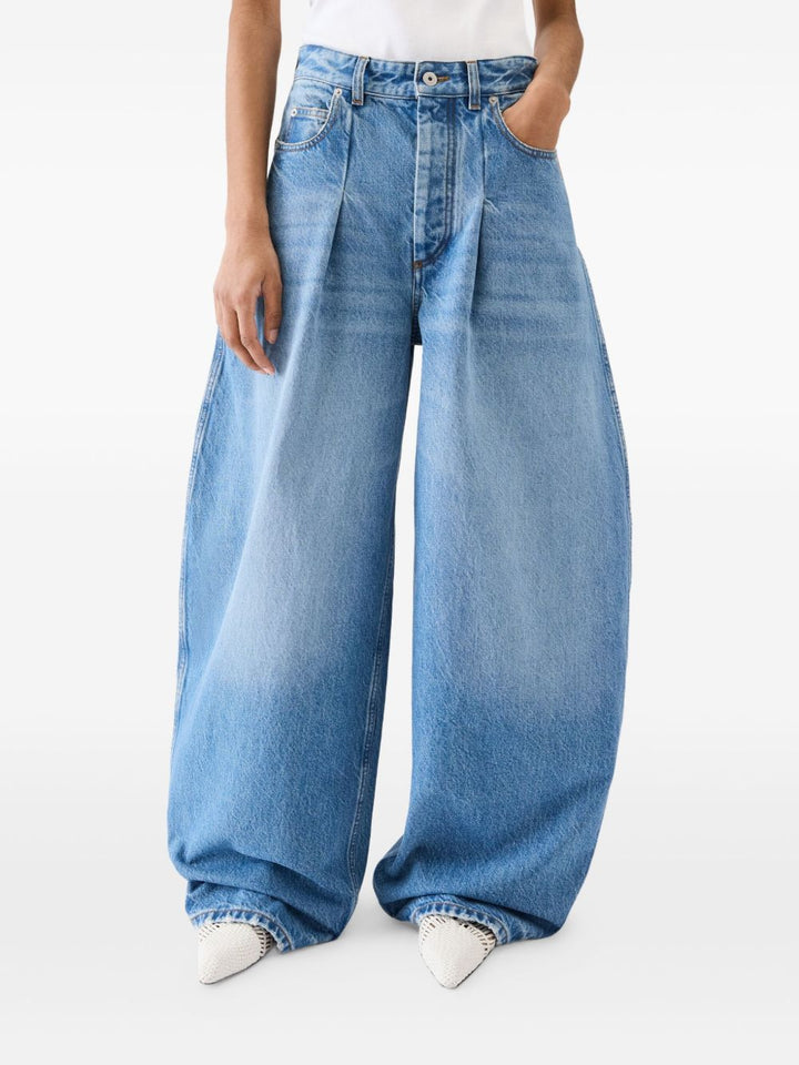 Jacquemus
Jeans Le De-Nîmes Ovalo con pieghe