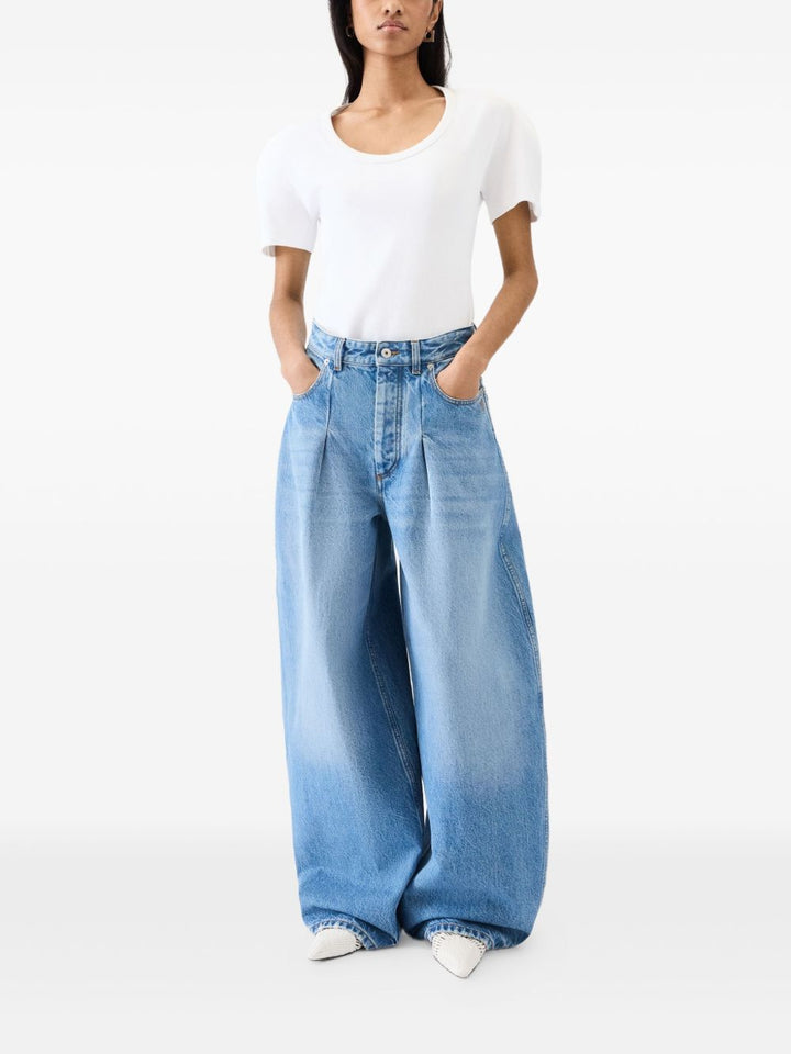 Jacquemus
Jeans Le De-Nîmes Ovalo con pieghe