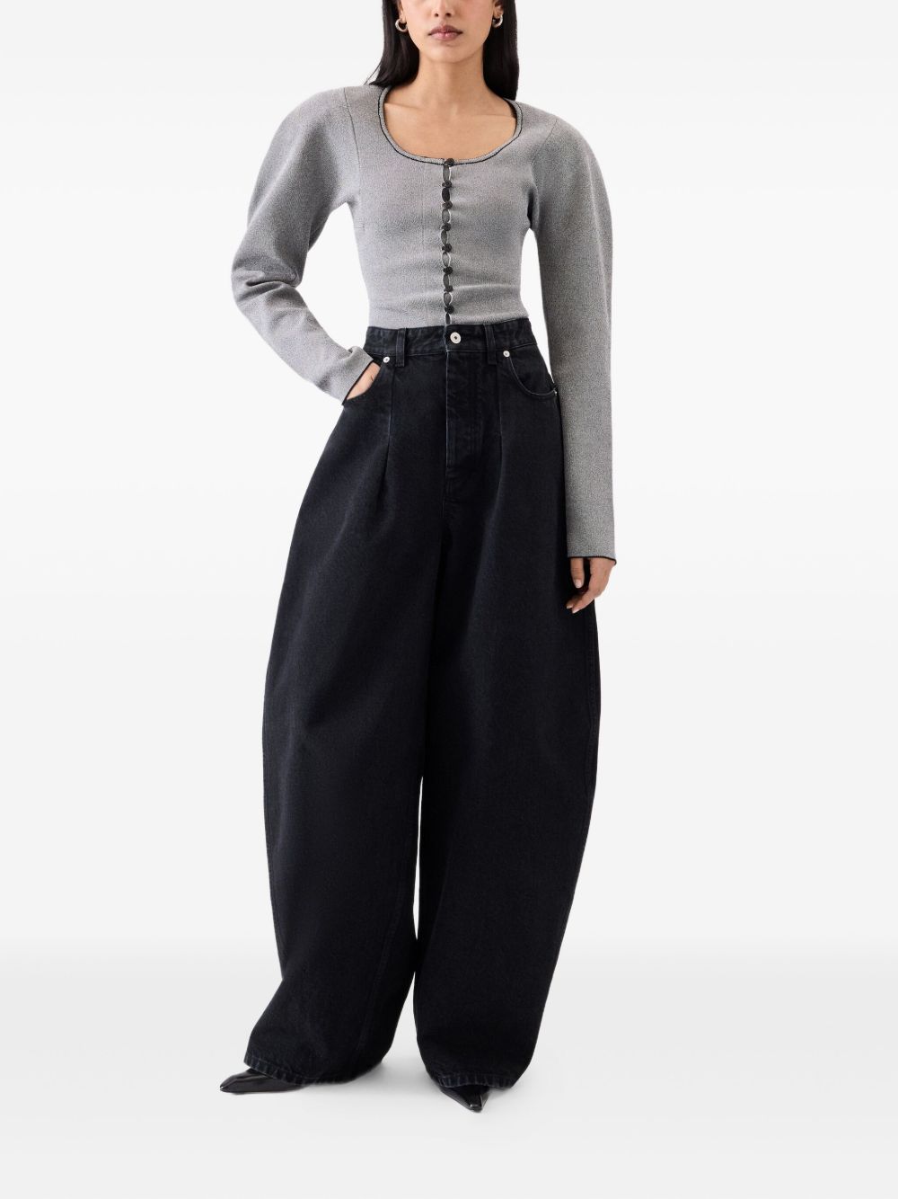 Jacquemus
Jeans a vita alta