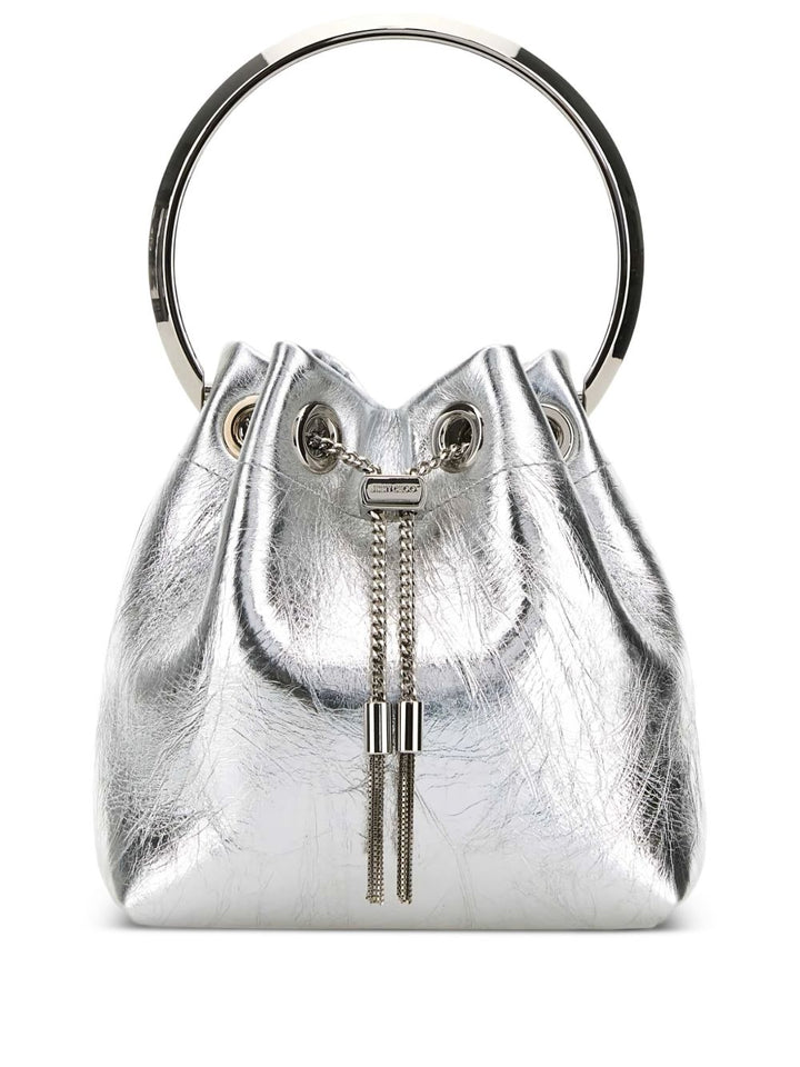 Jimmy Choo
Borsa a secchiello in pelle