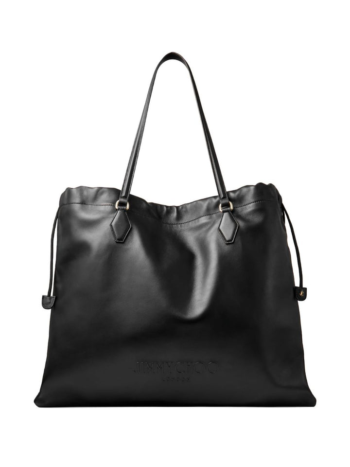 Jimmy Choo Borsa tote grande con coulisse