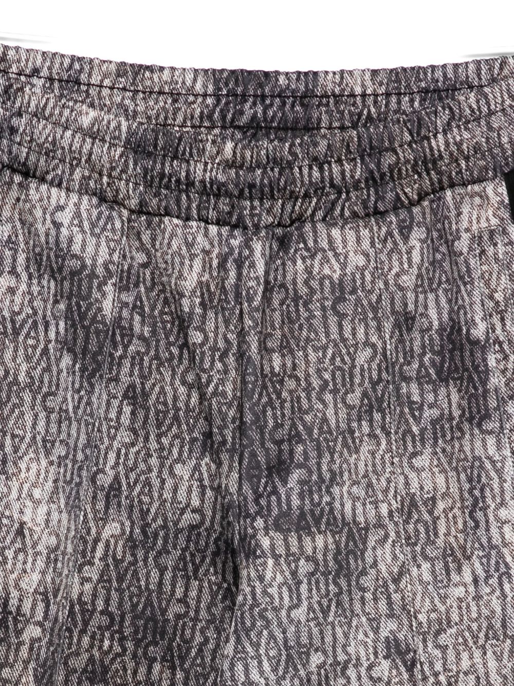 Just Cavalli Pantaloni con stampa logo e righe laterali