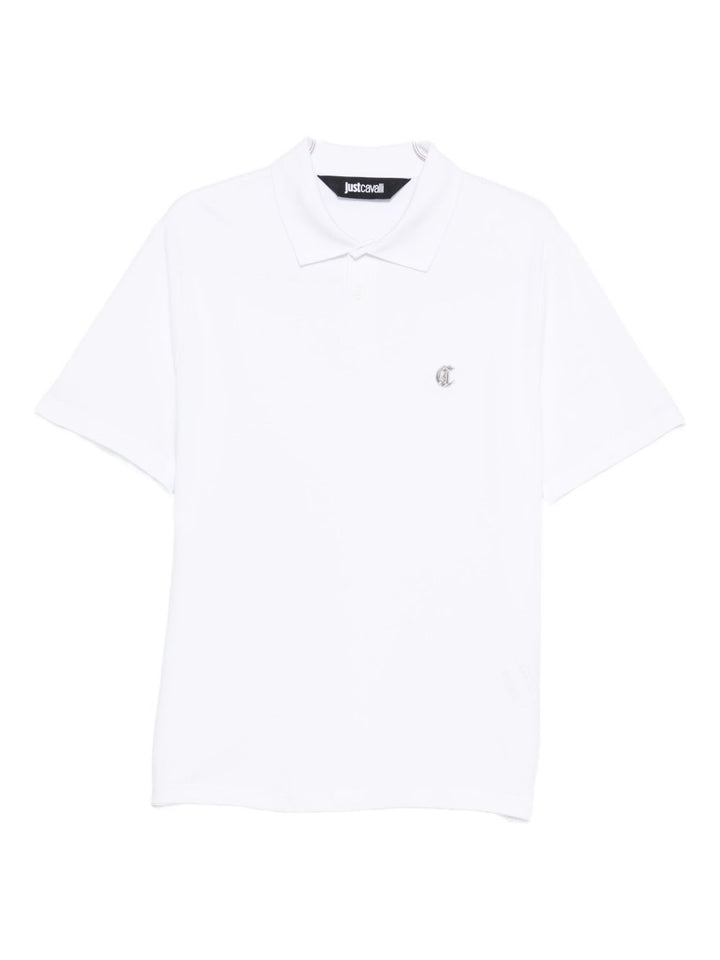 Just Cavalli Polo in cotone con logo