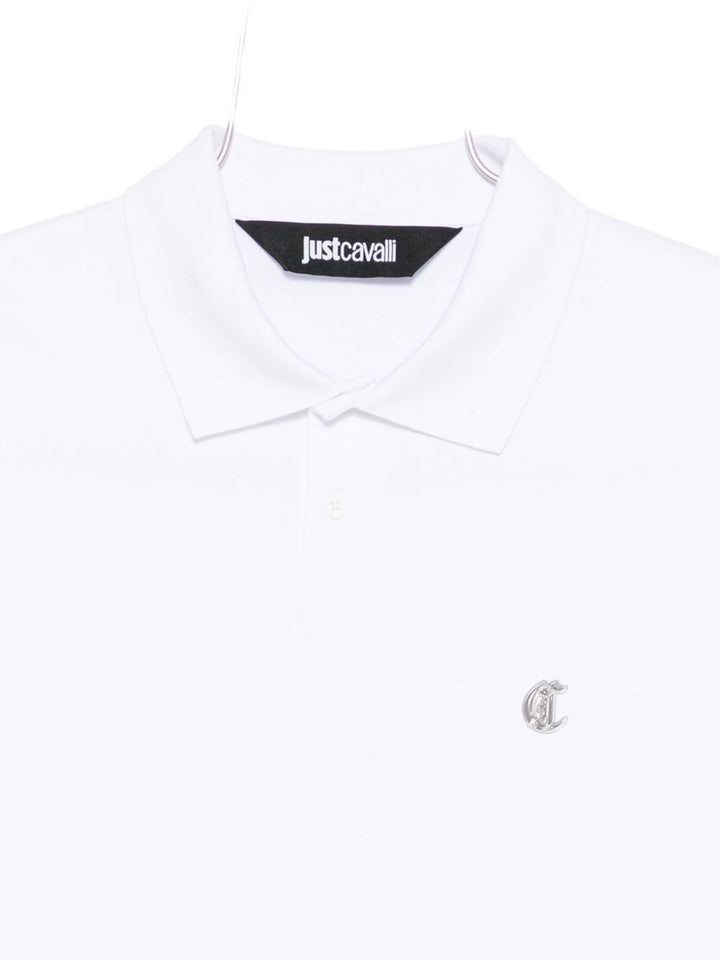 Just Cavalli Polo in cotone con logo
