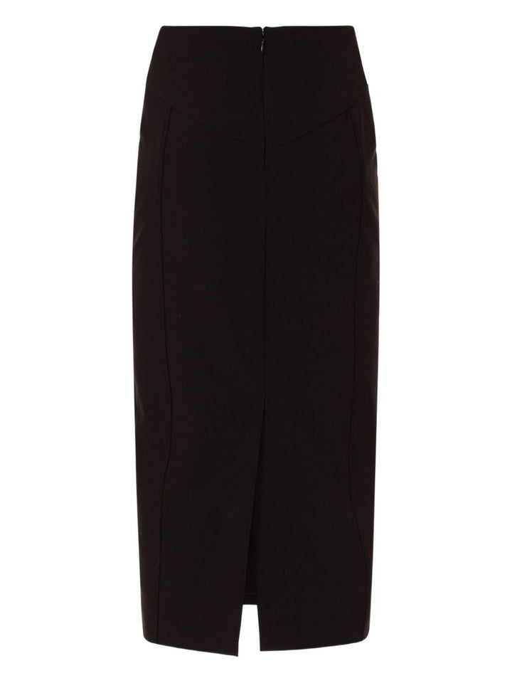 Just Cavalli Gonna midi a matita con dettaglio anello