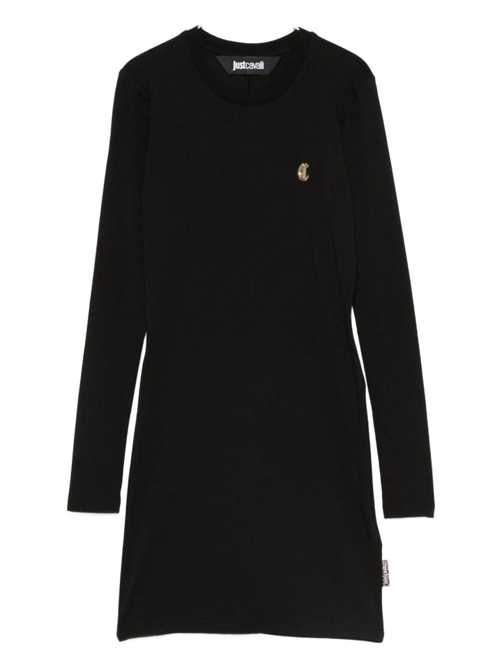 Just Cavalli
Abito corto con placca logo