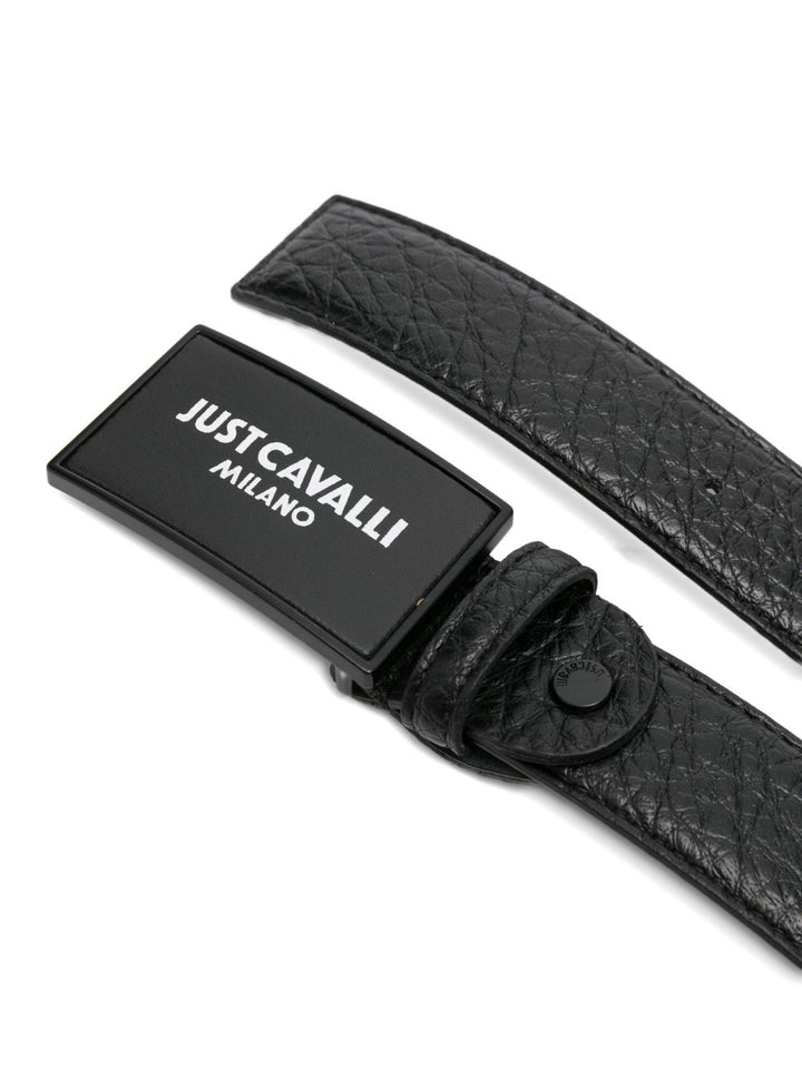 Just Cavalli
Cintura in pelle con placca logo
