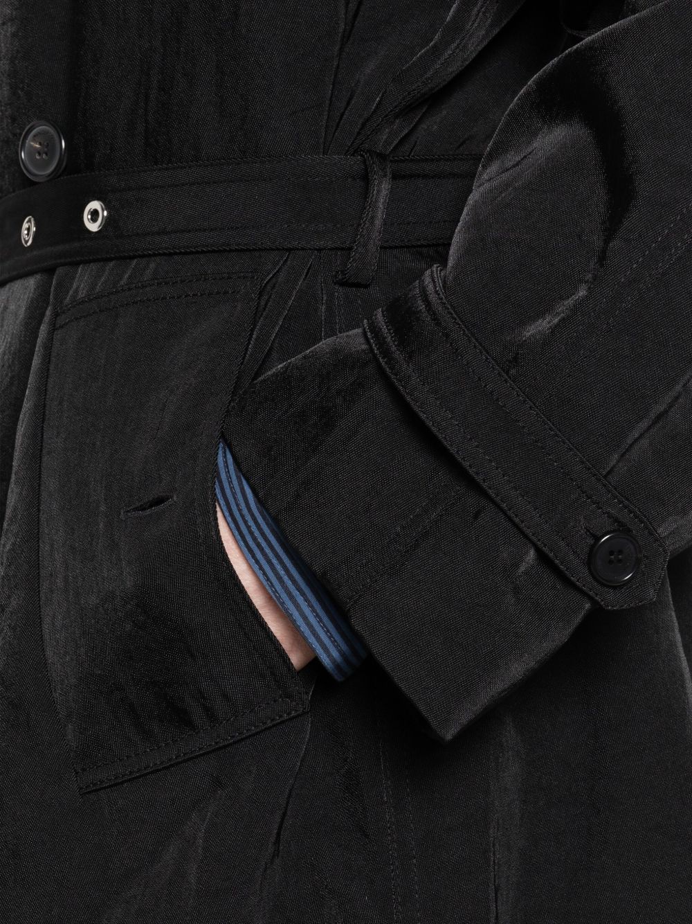 JW Anderson Cappotto doppiopetto con cintura