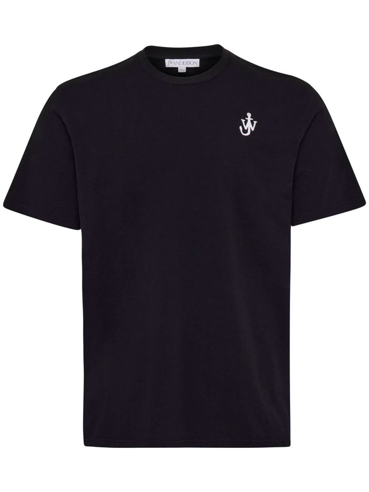 JW Anderson T-shirt con ricamo Anchor