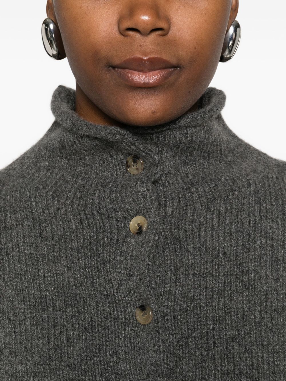 KHAITE
Cardigan con bottoni