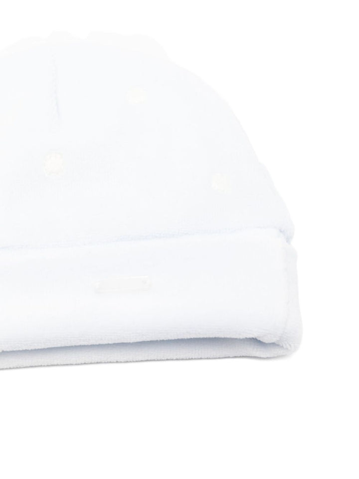 LALALU berretto con motivo a pois