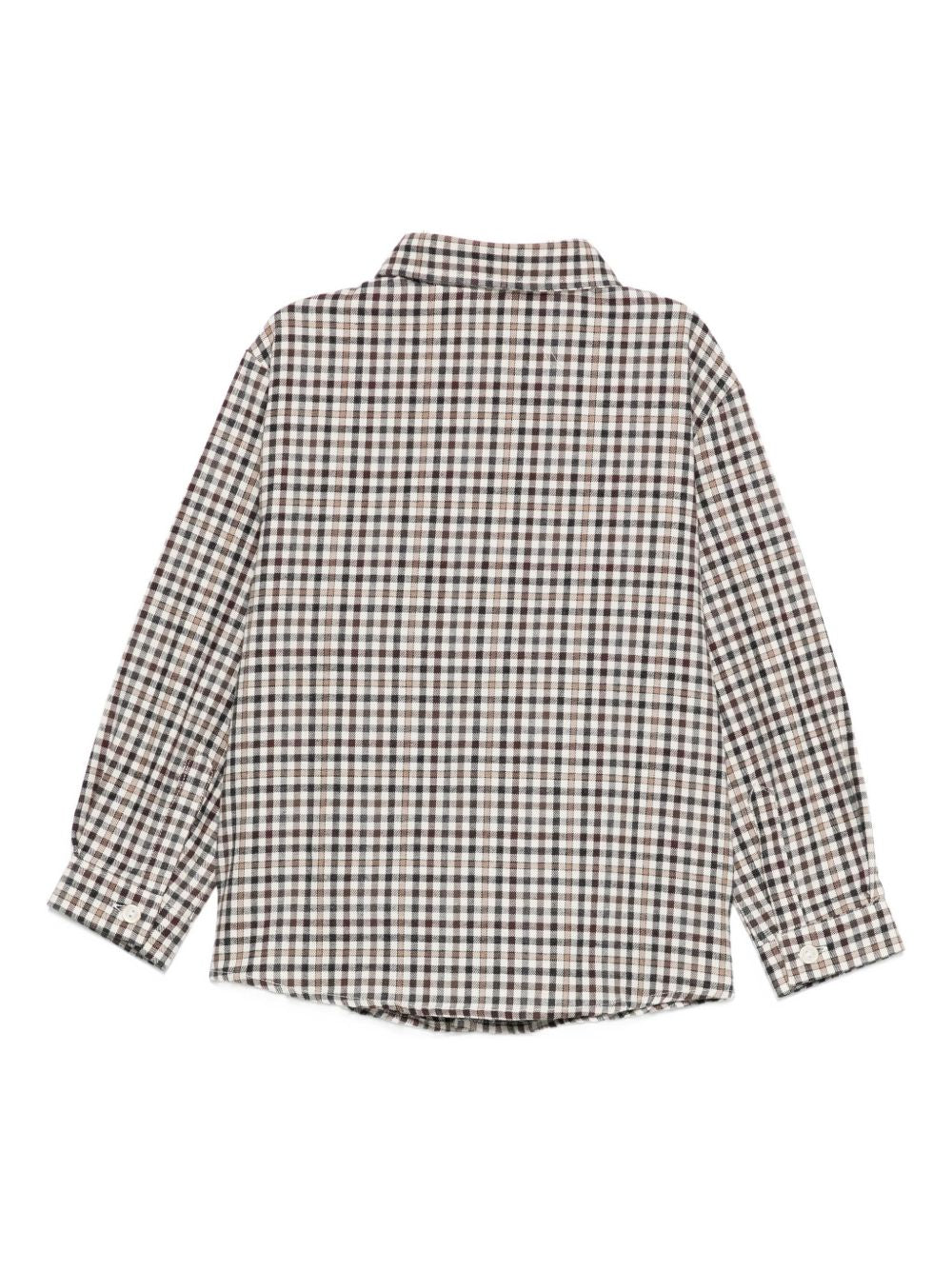 LALALU Camicia a quadri a maniche lunghe