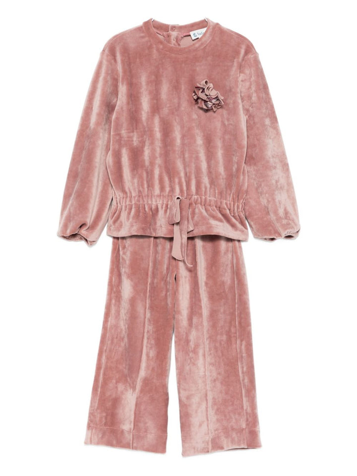 LALALU Tuta in velluto