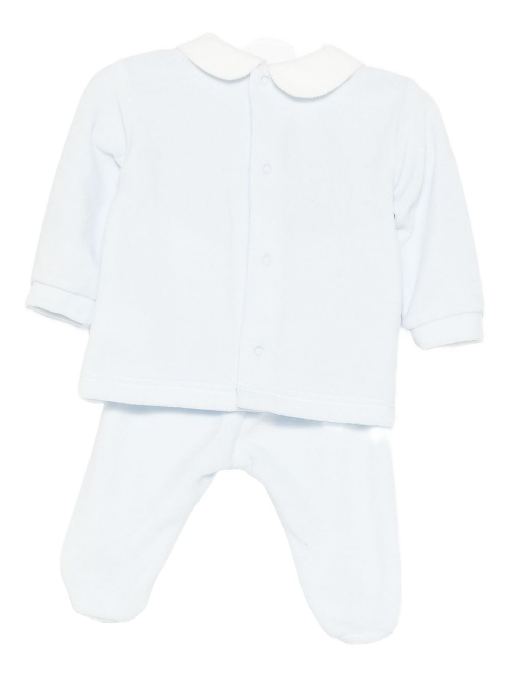 LALALU Tutina con applicazioni ricamate (set di due)