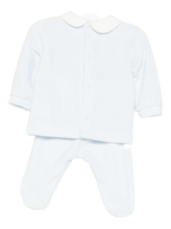 LALALU Tutina con applicazioni ricamate (set di due)