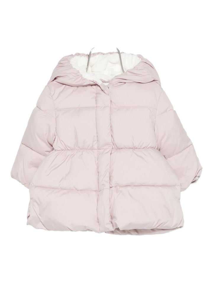 LALALU Giacca imbottita con cappuccio rosa