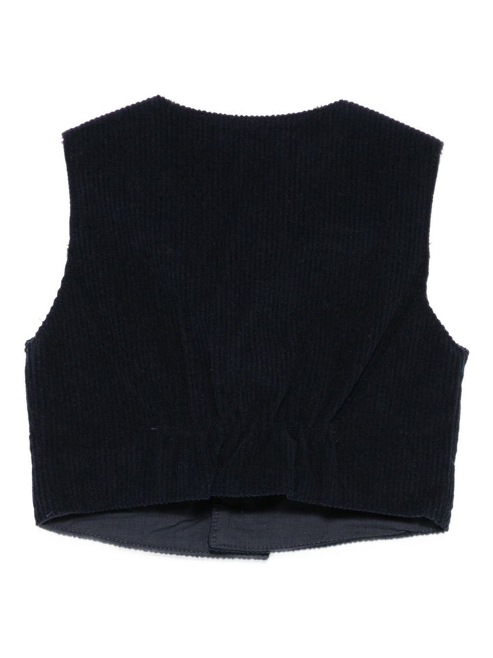 LALALU Gilet in velluto a coste