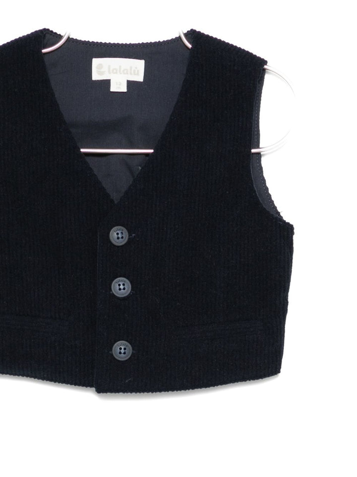 LALALU
Gilet in velluto a coste