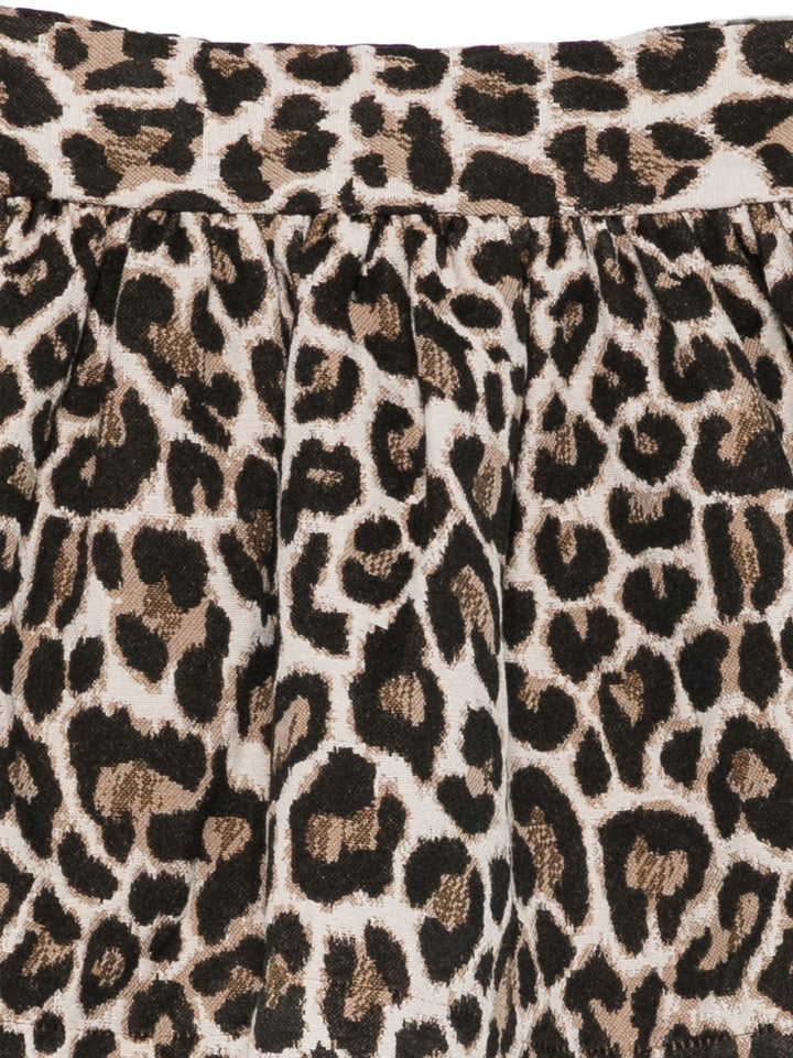 LALALU gonna con stampa animalier