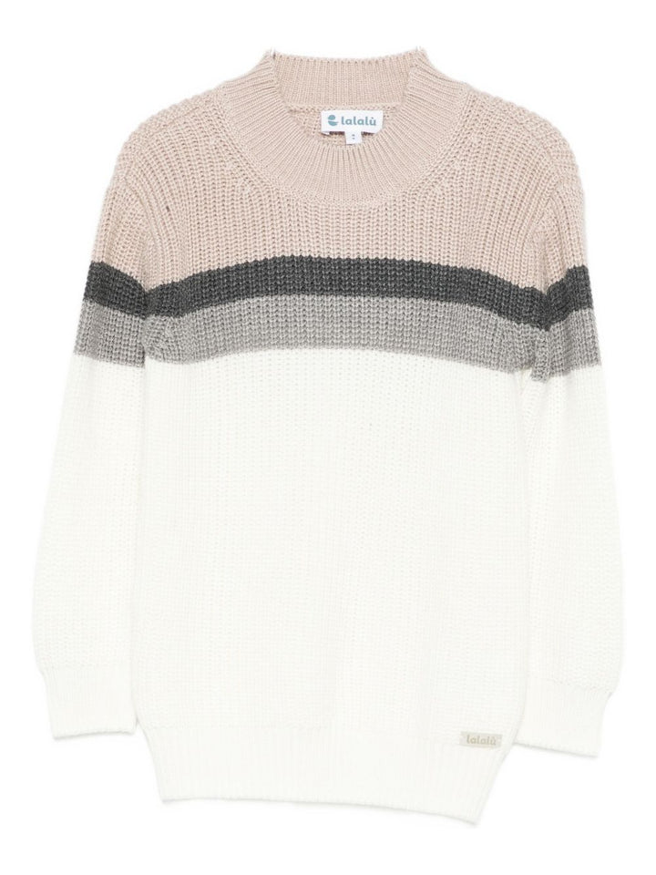 LALALU Maglione a righe